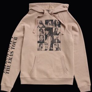 Taylor Swift | The Eras Tour Official Taupe Hoodie (Size S, Oversized fit)